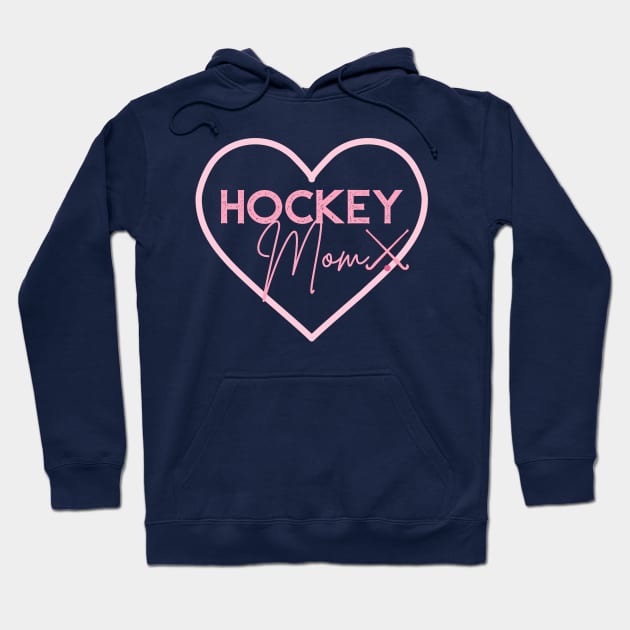 Hockey Mom Gifts Hockey Gift Hockey Sticks Puck Design Hoodie by InnerMagic